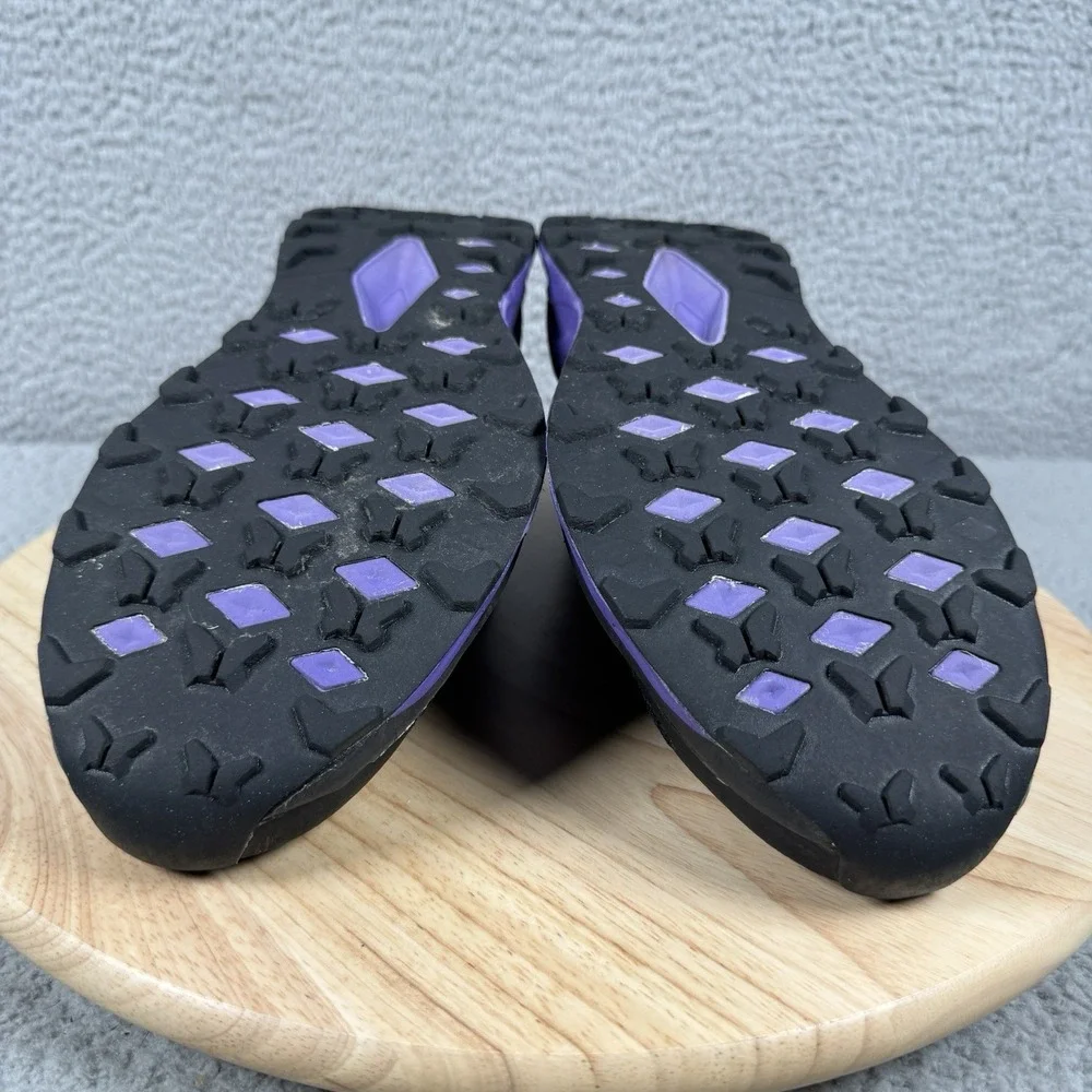 North Face Vectiv Flight Mens Size 11 Black Purple Trail Running‎ Hiking Shoes